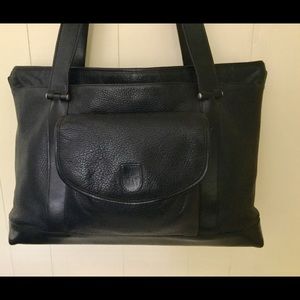 HARTMANN Large Leather Tote Business Overnigt Bag
